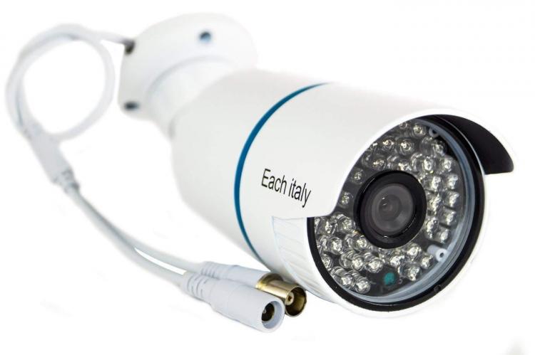 AHD Bullet Kamera 48 LEDs 3,6 mm Außenbereich 4 Mpx 1080P Videoüberwachung