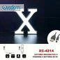 X Letter LED Decorative Battery-Operated Christmas Light for Decorations White Light