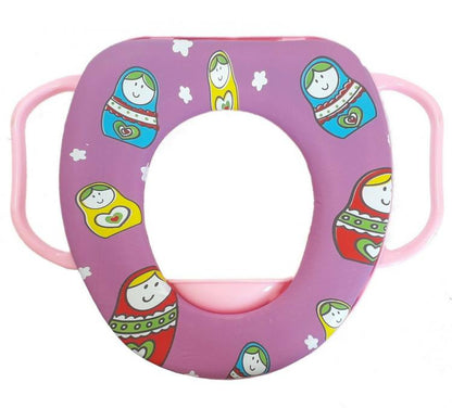 Riduttore Wc con Maniglie per Bambini Sedile Morbido Copriwater Water 59783
