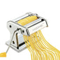 Manual Fresh Pasta Machine Dough Roller Stainless Steel 9 Positions