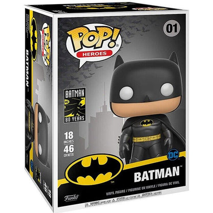 Funko Pop ! Heroes - Batman 80 Jahre - (01) Batman Giant 46cm Vinylfigur DC