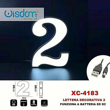 2 Stück Dekorative LED Lichterkette Batteriebetrieben Weihnachtlich für Dekorationen Warmweiß
