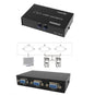 VGA Switch 2 Inputs 1 Output Selector LCD TFT Video Monitor PC