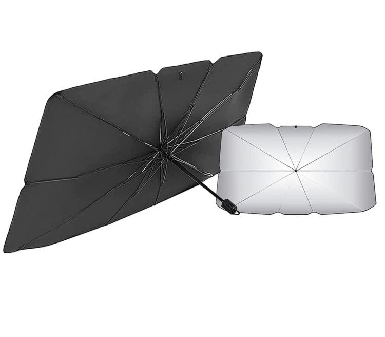 Car Windshield Sunshade Umbrella Portable Foldable 140x78cm
