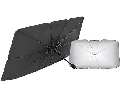 Car Windshield Sunshade Umbrella Portable Foldable 140x78cm