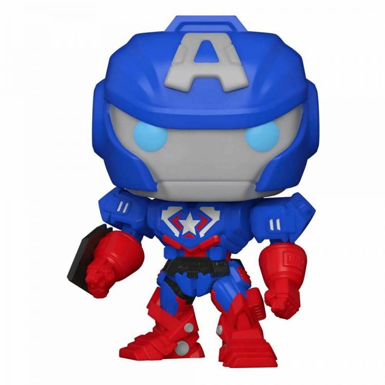 Funko Pop Marvel Avengers Mech Strike 829 Captain America Vinyl-Sammelfigur