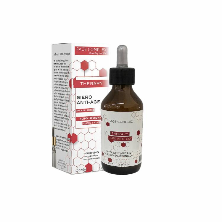 Face Complex Anti-Aging Therapy Serum mit Schneckenschleim und Hyaluronsäure 100 ml