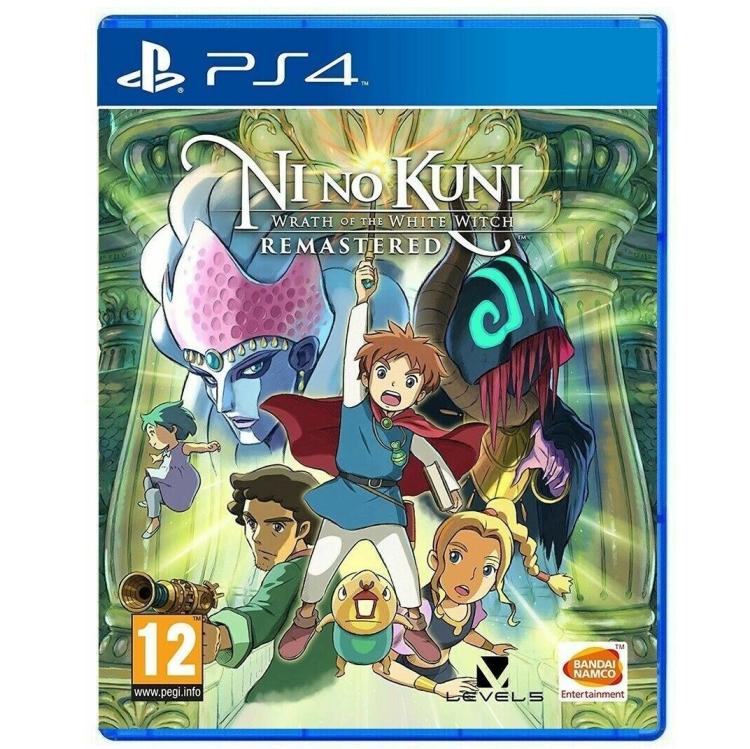 Ni No Kuni: Der Fluch der Weißen Königin Remastered PS4 Spiel EU Italienisch