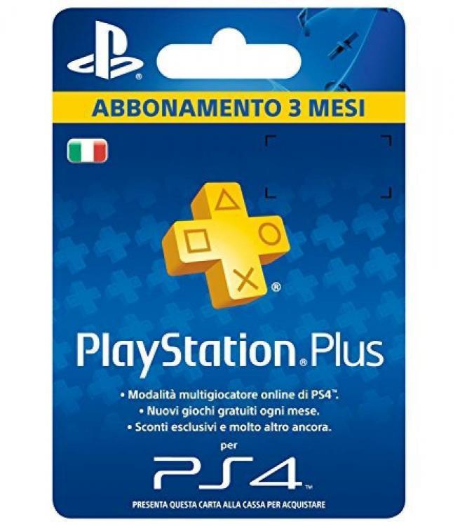 PlayStation Plus-Karte 3 Monate Abonnement PSN - 90 Tage Sony PS4 Code