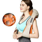 Shiatsu Rotating Neck Leg Buttocks Back Heating Massager