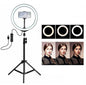 Tripod Ring Light Video LED Light Photography Cell Phone Selfie Makeup 26cm