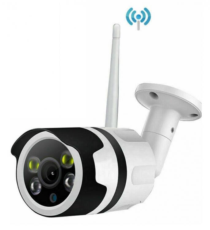 IP-Kamera für Außen/Innen, WLAN, Cloud, SD-Karte, Farb-Nachtsicht