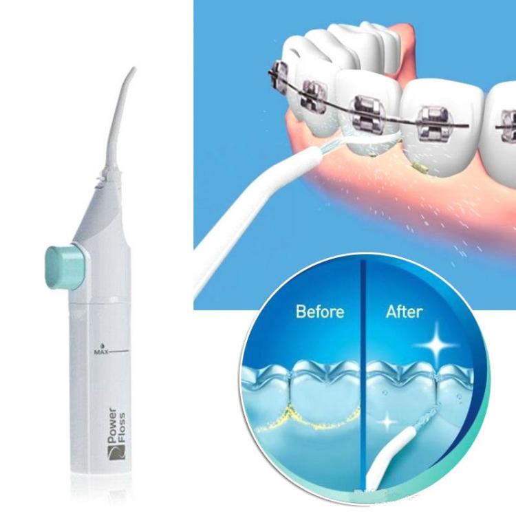 Power Floss Munddusche für Zähne, Wasserstrahl zur Zahnpflege, Mundreinigung