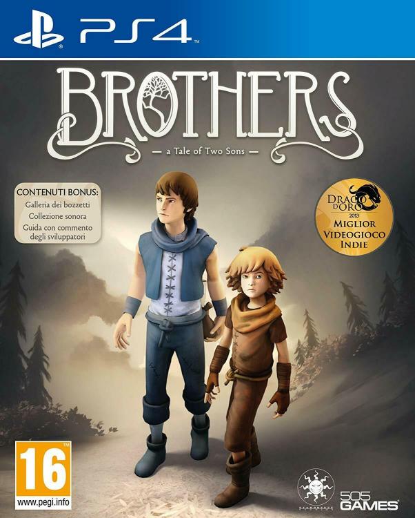 BROTHERS: A TALE OF TWO SONS PS4 GIOCO PLAYSTATION 4 ITALIANO NUOVO SIGILLATO