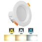 Recessed LED Spotlight 5W 3In1 Cool Natural Warm White Light COB Ceiling Spring