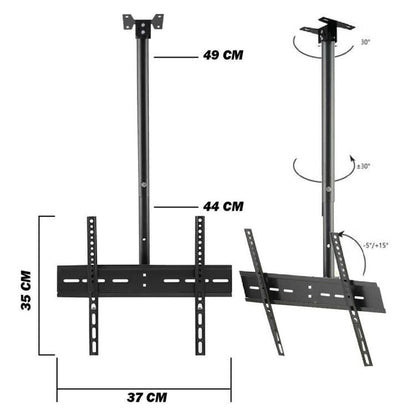 TV-Deckenhalterung mit verstellbarem Arm für LED-Fernseher 26"-32"-40"-55"-60"