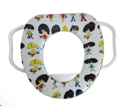Riduttore Wc con Maniglie per Bambini Sedile Morbido Copriwater Water 59783