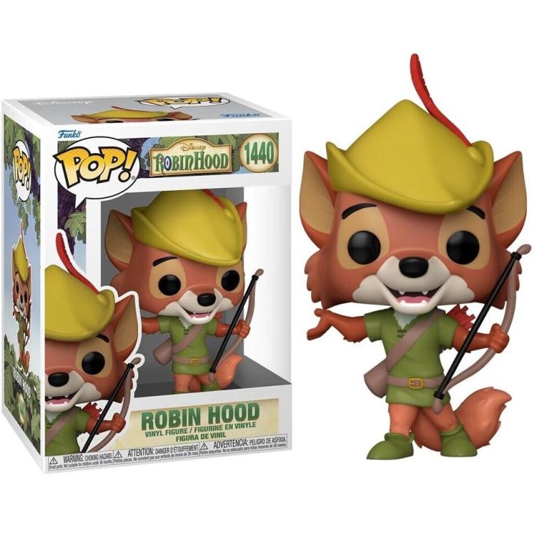 Funko Pop! Disney Robin Hood – (1440) Robin Hood Figur Prinz der Diebe 9cm