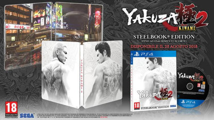 Yakuza Kiwami 2 Steelbook Edition PS4 Videospiel Playstation 4 Spiel Pal Neu