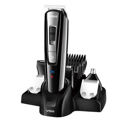Vgr V-025 Rasoio Tagliacapelli Elettrico Regola Barba Ricaricabile Display Zero