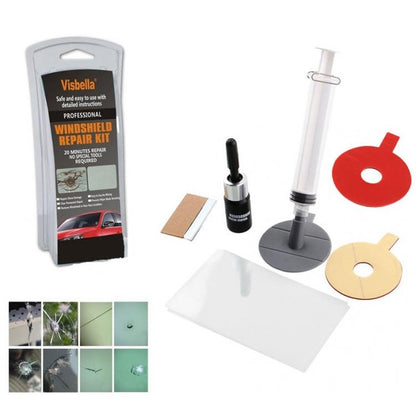 Reparatur-Set Glas Harz Scheibenreparatur Windschutzscheibe Auto LKW Wohnmobil DIY