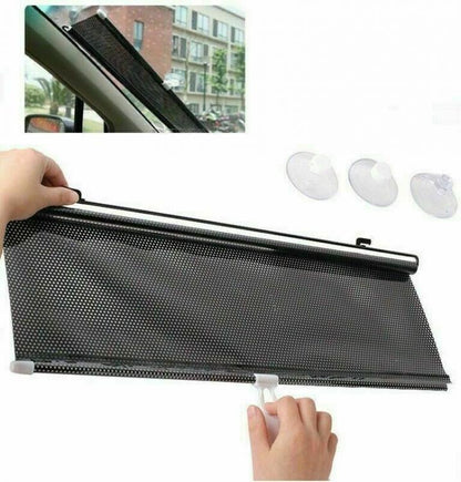 Auto Sonnenschutzrollo Windschutzscheibe UV-Schutz Größe 68x125cm