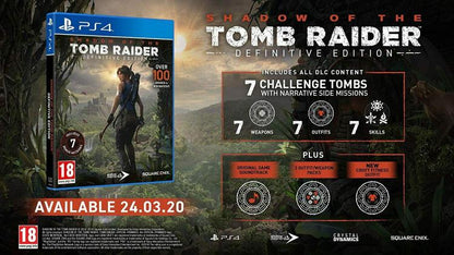 Shadow Of The Tomb Raider Definitive Edition Ps4 Gioco Ita Playstation 4 Nuovo