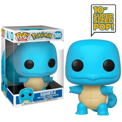 Funko Pop! Games Pokémon – Jumbo Schiggy (505) 25 cm Vinylfigur Super Sized