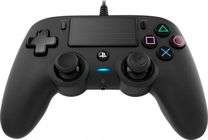 NACON WIRED CONTROLLER PS4 MIT KABEL PAD PLAYSTATION 4 / PC SCHWARZ JOYPAD NEU