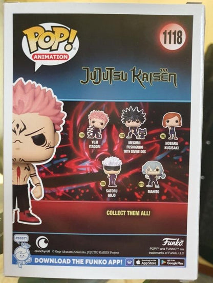 Funko Pop! Animation Jujutsu Kaisen – Ryomen Sukuna (1118) Special Edition Exm
