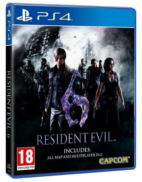 Resident Evil 6 PS4 Videospiel Playstation 4 Deutsch Spiel EU Neu Versiegelt