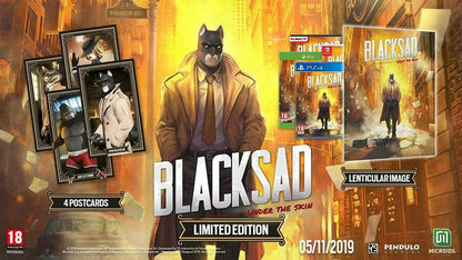 BLACKSAD: UNDER THE SKIN - LIMITED EDITION PS4 ITALIENISCH PLAYSTATION 4 PAL SPIEL