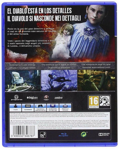 Sherlock Holmes The Devil's Daughter PS4 Deutsch Playstation 4 Spiel Neu
