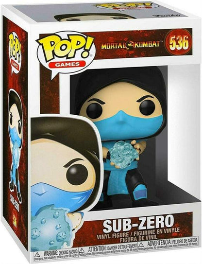Funko Pop Mortal Kombat 536 - Sub-Zero Vinyl Actionfigur Sammelfigur