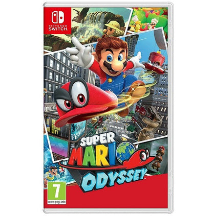 Super Mario Odyssey Nintendo Switch Videogioco Italiano Gioco Odissey Pal Nuovo