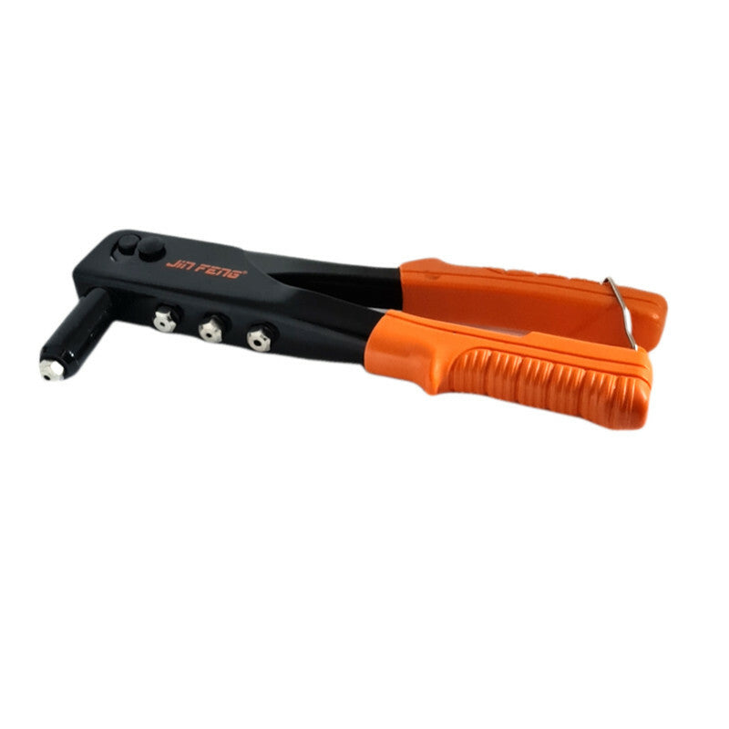 RIVETTATRICE PER INSERTI RIVETTI A STRAPPO E CIECHI MANUALE ALLUMINIO JF-1001