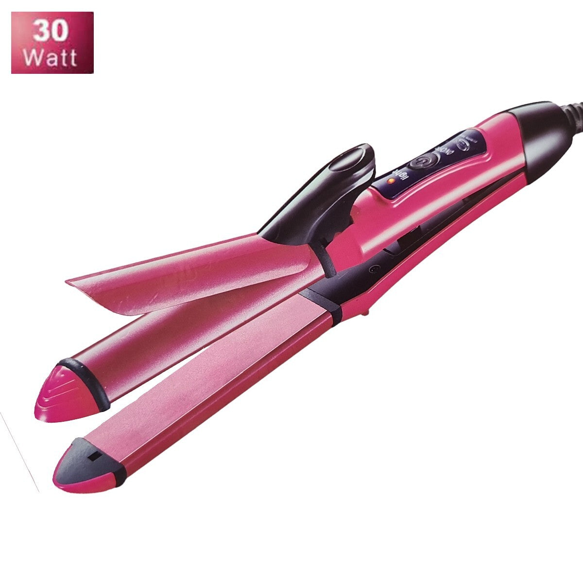 MINI PIASTRA PER CAPELLI ARRICCIACAPELLI 30W LISCIO RICCI 2 IN 1 SK-722