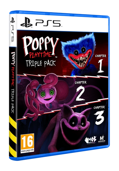 Poppy Playtime Triple Pack PS5 PlayStation 5 Spiel Neu Versiegelt 3 Spiele Ita
