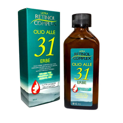 RETINOL COMPLEX OLIO ALLE 31 ERBE SENZA PARABENI RAFFREDDORE MAL DI TESTA 100ML