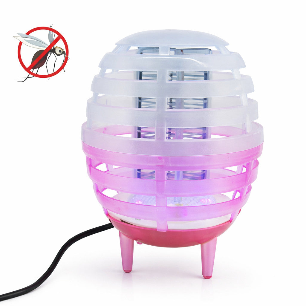 ZANZARIERA ELETTRICA ZANZARE LAMPADA LUCE LED INSETTICIDA LANTERNA QL 360