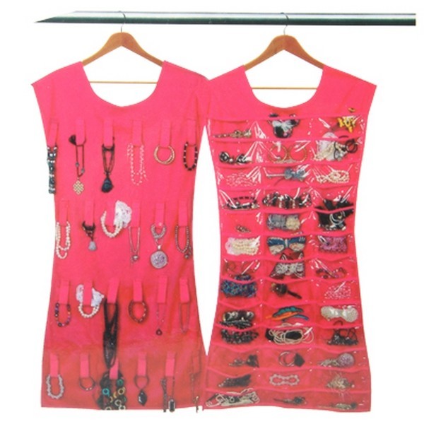 VESTITO ABITO PORTA GIOIE ESPOSITORE ORECCHINI BRACCIALI ANELLI BIGIOTTERIA