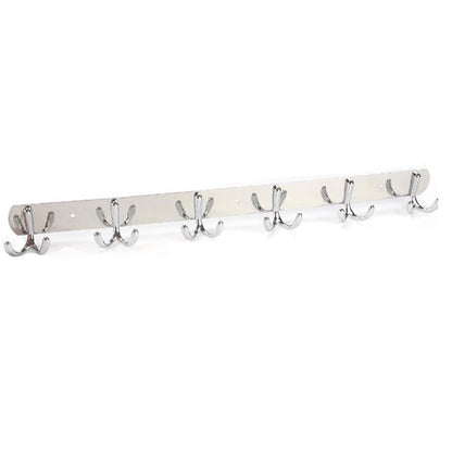 APPENDIABITI 6 GANCI BAGNO MURO GANCIO ASCIUGAMANI CASA CROMATO DA PARETE 03458