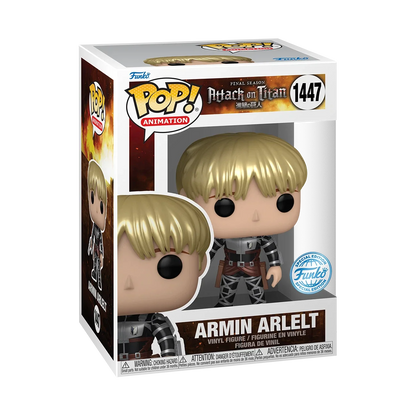 Funko Pop ! Animation Attack On Titan S5 - (1447) Armin Arlert Special Edition