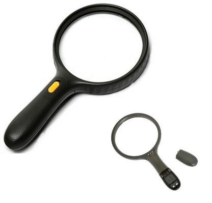 LENTE INGRANDIMENTO DA LETTURA 3 LED LUCE 1.8X 5X LENTE SUPPLEMENTARE AOYU