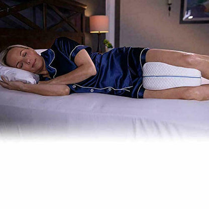 CUSCINO PER GAMBE MEMORY FOAM SUPPORTO ORTOPEDICO GINOCCHIA SCHIENA LAVABILE