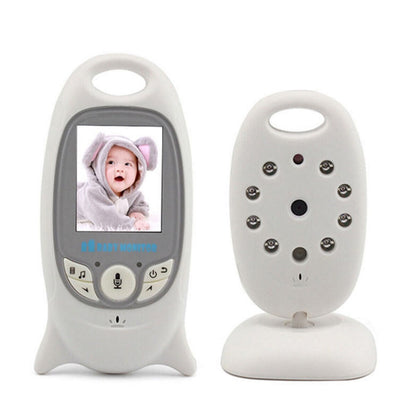 VIDEO BABY MONITOR AUDIO WIRELESS SENZA FILI COLORI LCD LED CONTROLLO NEONATO