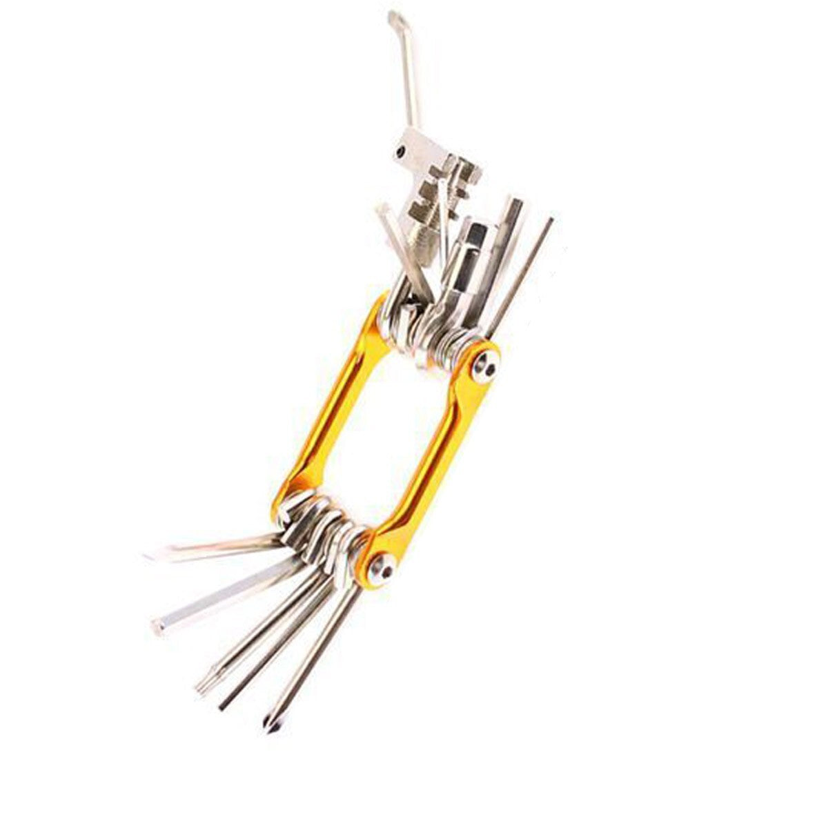 SET 10 IN 1 CHIAVI RIPARAZIONE PIEGHEVOLE MANUTENZIONE BICI BICICLETTA 94280