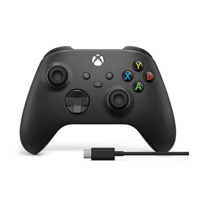 Microsoft Xbox Series X/S Controller Carbon Black Schwarz Wireless + USB-C-Kabel
