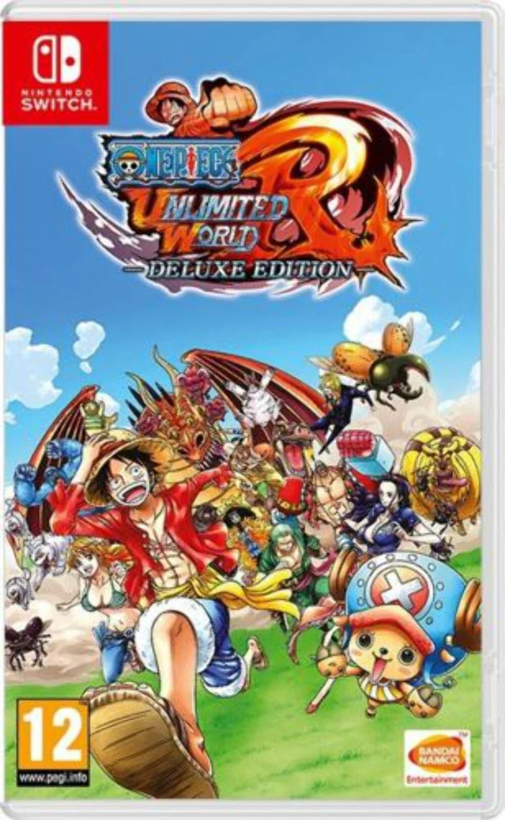 One Piece Unlimited World Red Deluxe - Nintendo Switch Pal Ita Nuovo RARO