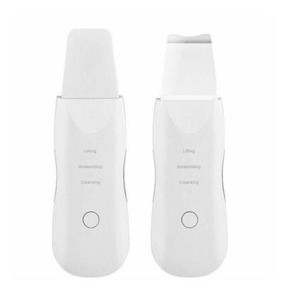 SPATOLA ULTRASUONI PULIZIA VISO PELLE ELIMINA PUNTI NERI 3 FUNZIONI MUYE 8815